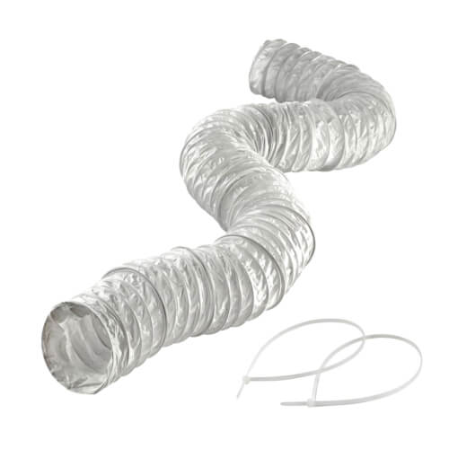Vinyl Flexible Venting Duct Hose 8 ft image 0