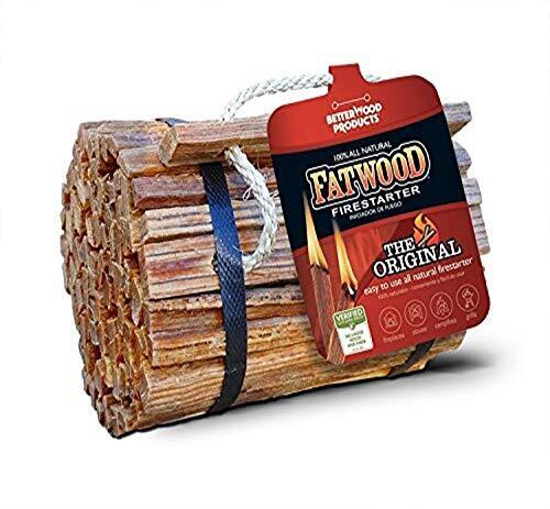 Better Wood Products Fatwood Firestarter Round Bundle, 4-Pounds image 0