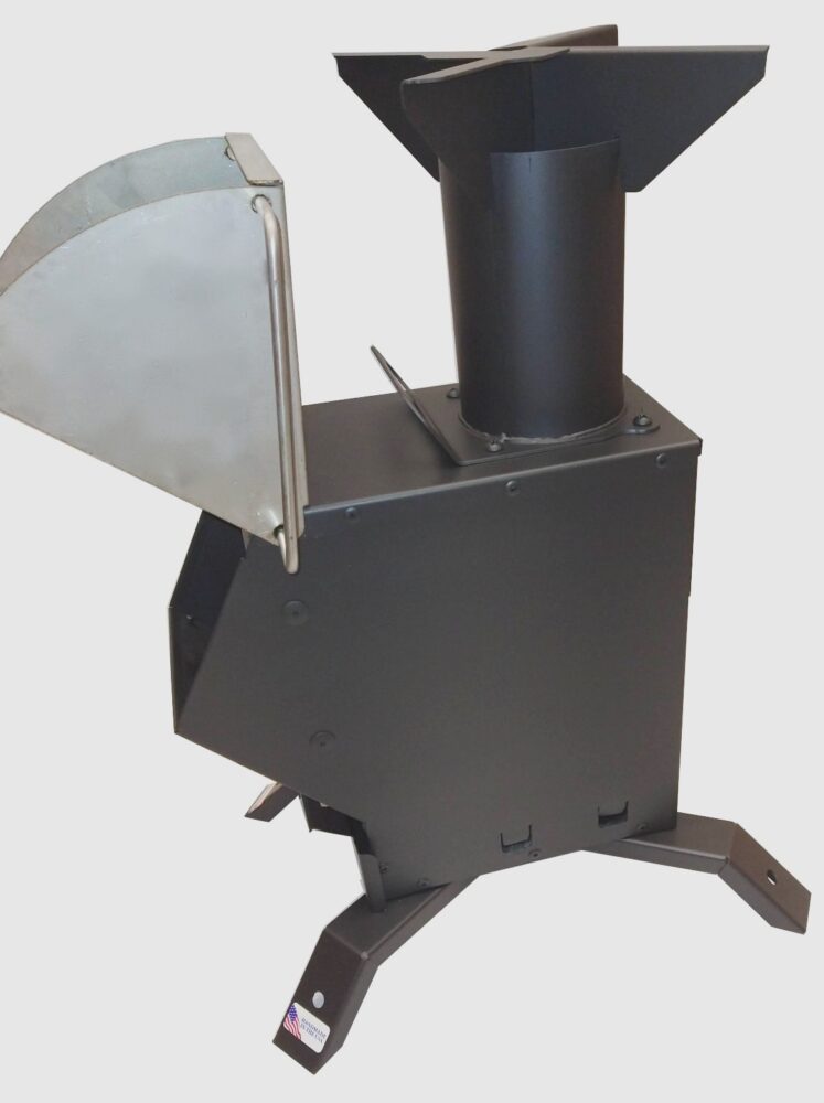 Bullet Proof 50 BMG Gasifier Rocket Stove Emergency Tent Heater image 4