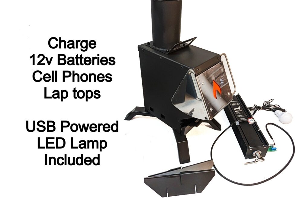 Thermo-Electric 50 BMG Gasification Rocket Stove image 1