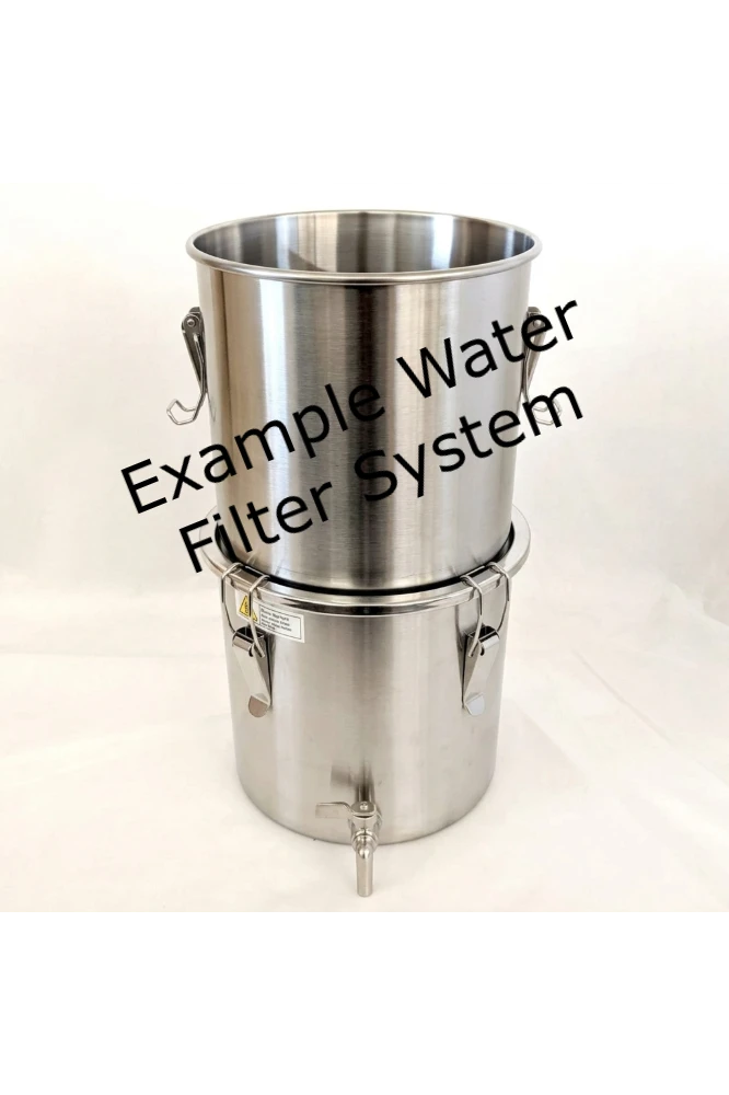 AquaGuard Nano UF Membrane Gravity Water Filter Kit with BoneChar