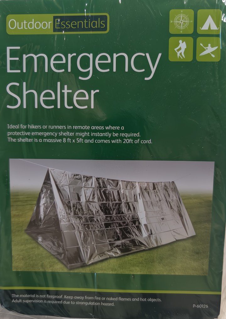 Emergency Shelter Tent Mylar image 1