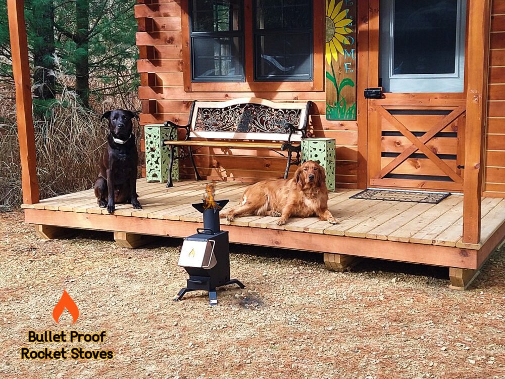 Bullet Proof 50 BMG Gasifier Rocket Stove Emergency Tent Heater image 7