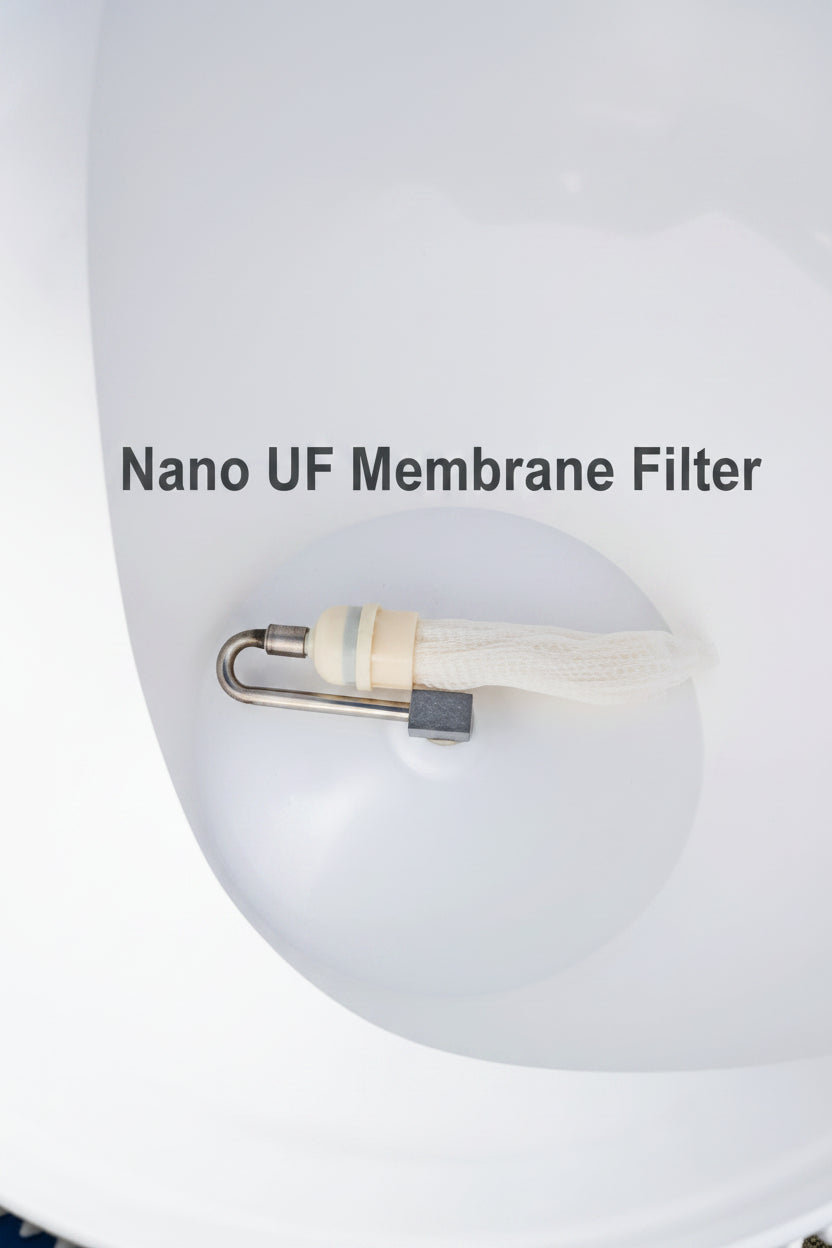 AquaGuard Nano UF Membrane Gravity Water Filter Kit with BoneChar
