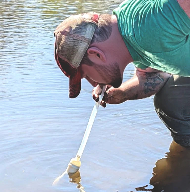 Gravity Well Nano Membrane Water Filter System for Fluoride and Radiation