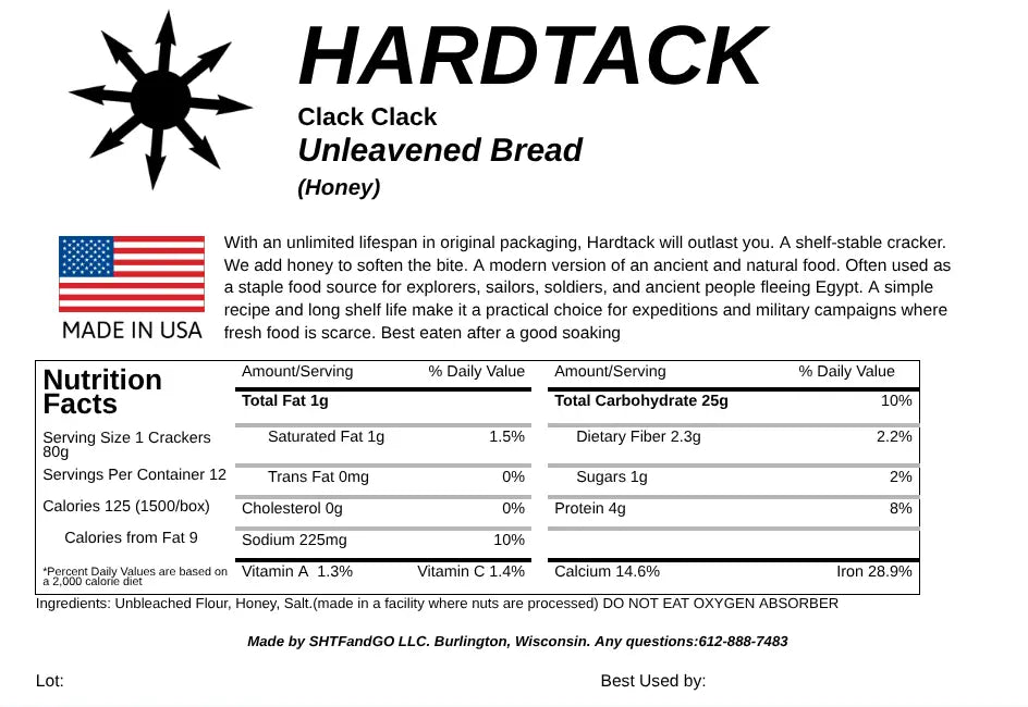 HardTack Emergency Food image 3