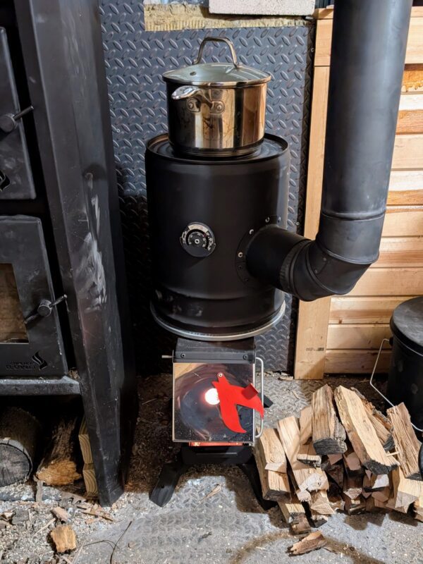 Bullet Proof Rocket Stove Heat Exchanger Accessory image 1