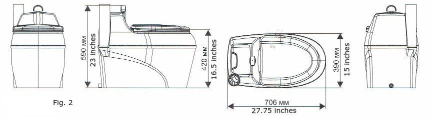 Poo-Pod Waterless Composting Toilet image 15