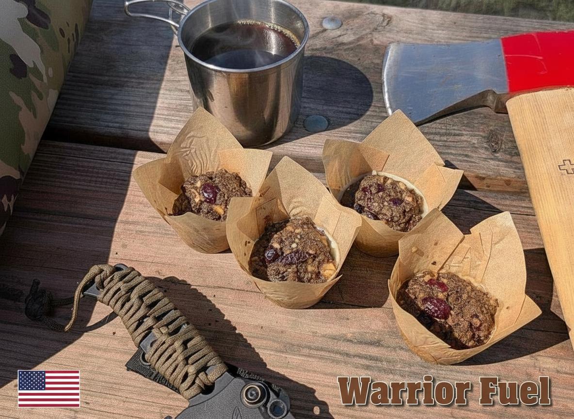 Warrior Fuel Pemmican Bar - Survival Food - 4 Bars