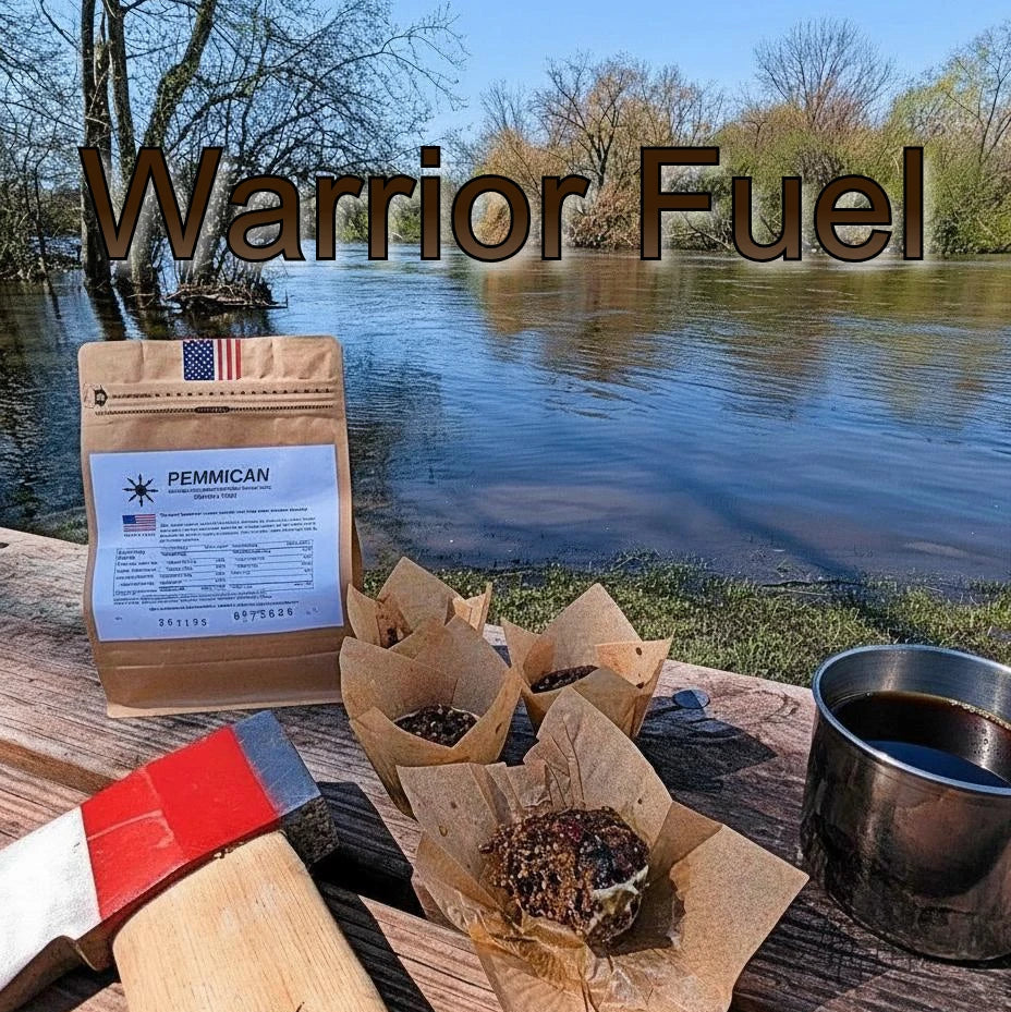Warrior Fuel Pemmican Bar - Survival Food - 4 Bars