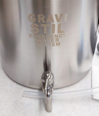 Gravi-stil distiller stainless steel nozzle
