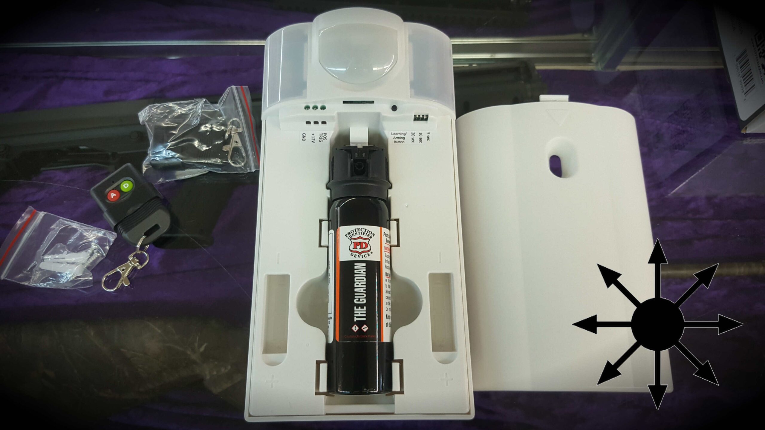 Pepper Spray Alarm System SHTFandGO