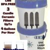 Gravity Well Ultra Water Filter with UV Sterilization