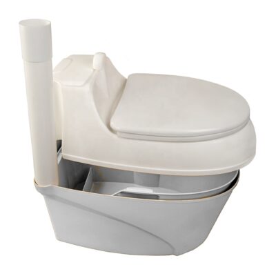 PooPod composting toilet waterless