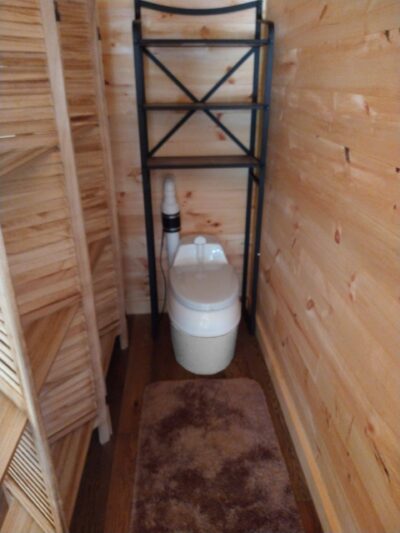 PooPod composting toilet waterless