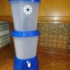 CT counter top water filter system water glass comparison